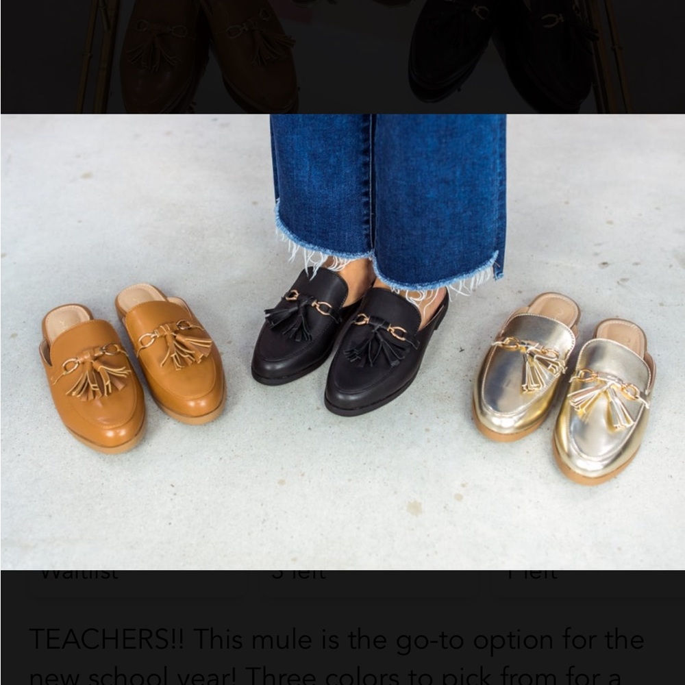 Brown mules - Picture 6 of 7